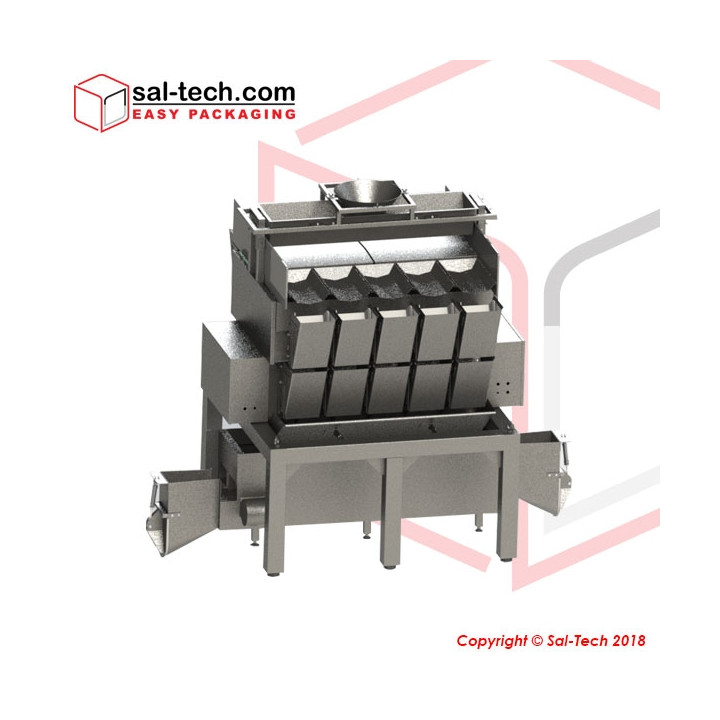 STEP MHL-10-50 Multihead Linear Potato Weigher 5,0L